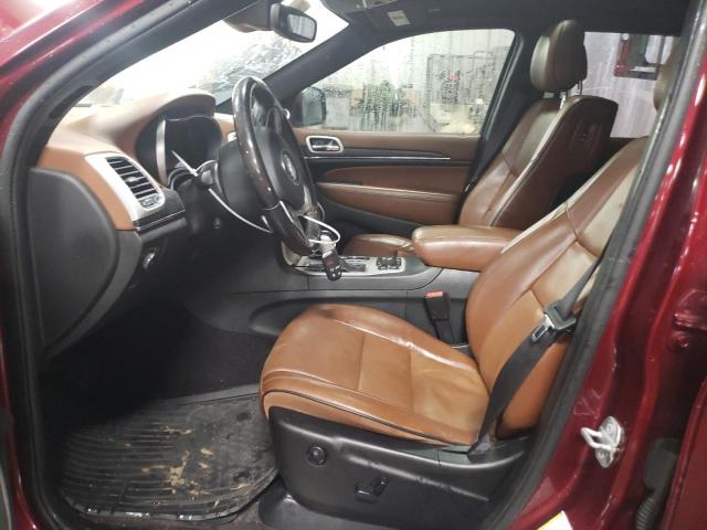 1C4RJFJT7JC398744 - 2018 JEEP GRAND CHER SUMMIT 勃艮第红 照片 7