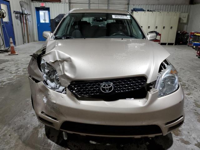 2T1KR32E43C035188 - 2003 TOYOTA COROLLA MA XR BEIGE photo 5