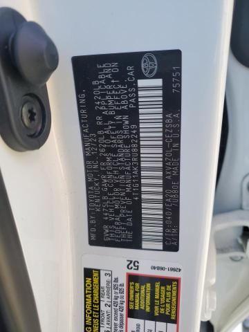 4T1G11AK3RU882249 - 2024 TOYOTA CAMRY SE NIGHT SHADE WHITE photo 12