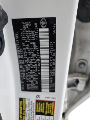 4T1T11AK8PU811477 - 2023 TOYOTA CAMRY SE NIGHT SHADE WHITE photo 12