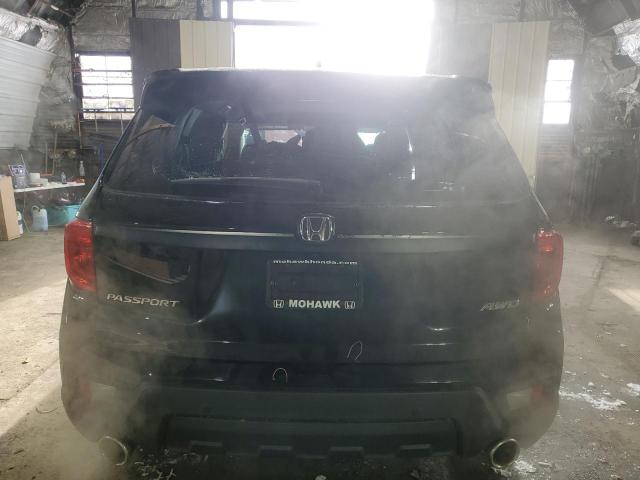 5FNYF8H55NB023413 - 2022 HONDA PASSPORT EXL BLACK photo 6