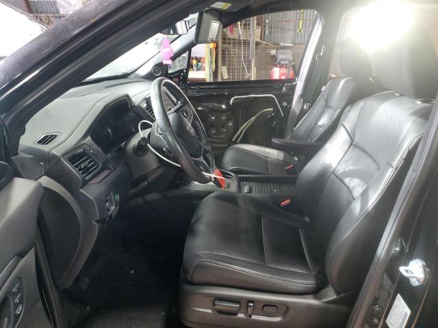 5FNYF8H55NB023413 - 2022 HONDA PASSPORT EXL BLACK photo 7