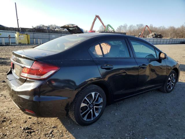 19XFB2F99DE267351 - 2013 HONDA CIVIC EXL შავი ფოტო 3