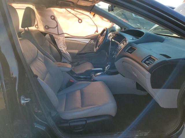 19XFB2F99DE267351 - 2013 HONDA CIVIC EXL შავი ფოტო 7