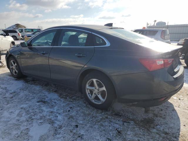 1G1ZB5STXHF200486 - 2017 CHEVROLET MALIBU 4D LS CHARCOAL photo 2