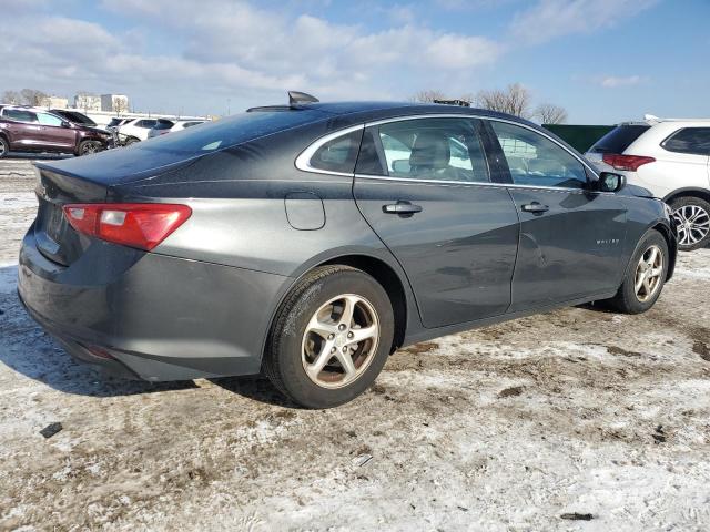 1G1ZB5STXHF200486 - 2017 CHEVROLET MALIBU 4D LS CHARCOAL photo 3
