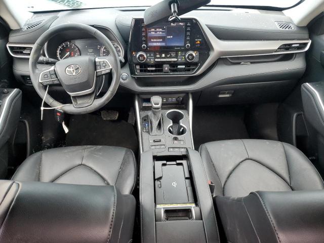 5TDGZRBH4NS195102 - 2022 TOYOTA HIGHLANDER XLE BLACK photo 8