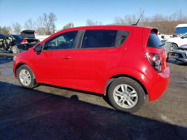 1G1JB6SH9C4126979 - 2012 CHEVROLET SONIC LS RED photo 2