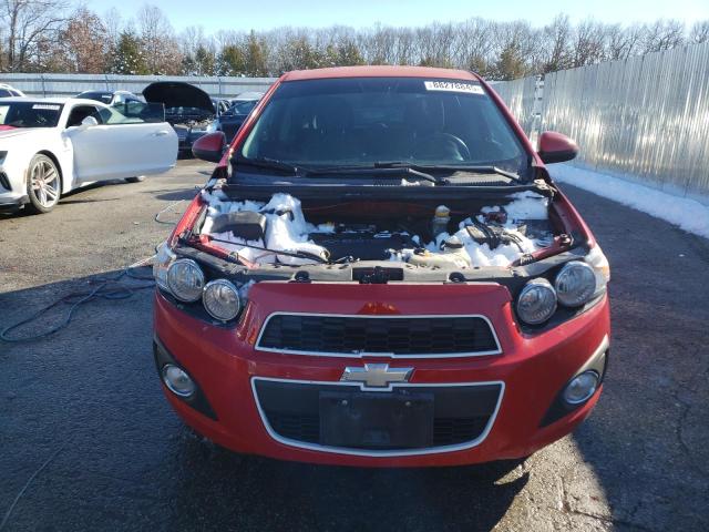 1G1JB6SH9C4126979 - 2012 CHEVROLET SONIC LS RED photo 5