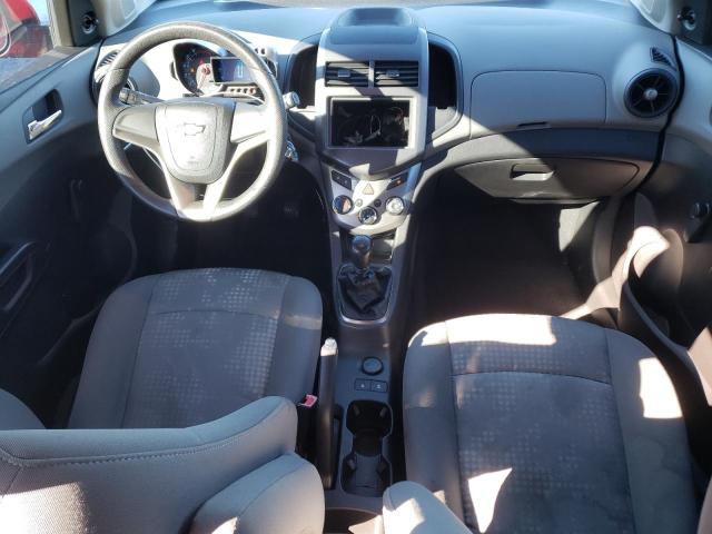 1G1JB6SH9C4126979 - 2012 CHEVROLET SONIC LS RED photo 8