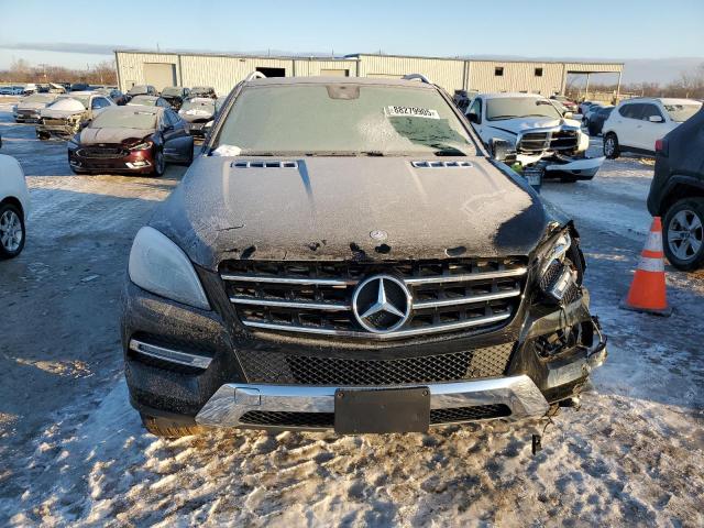 4JGDA5HBXDA191827 - 2013 MERCEDES-BENZ ML 350 4MATIC BLACK photo 5