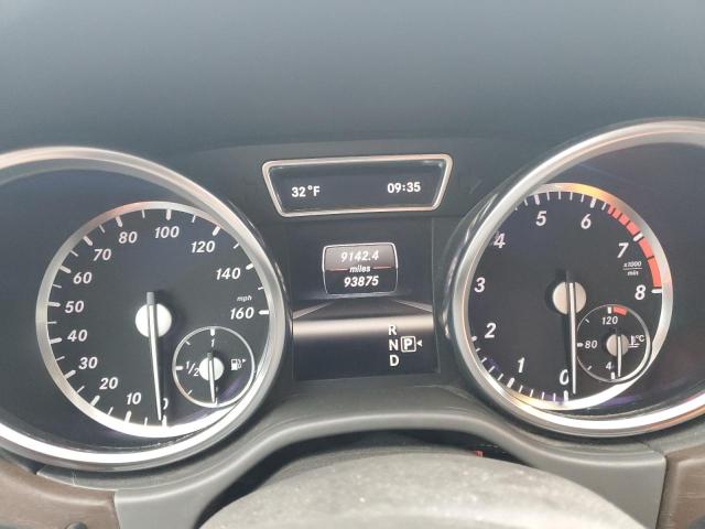 4JGDA5HBXDA191827 - 2013 MERCEDES-BENZ ML 350 4MATIC BLACK photo 9