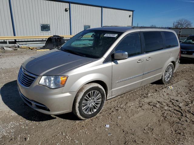 2C4RC1CGXDR682569 - 2013 CHRYSLER TOWN & COU TOURING L GOLD photo 1