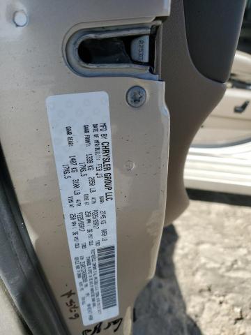 2C4RC1CGXDR682569 - 2013 CHRYSLER TOWN & COU TOURING L GOLD photo 13