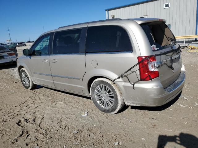 2C4RC1CGXDR682569 - 2013 CHRYSLER TOWN & COU TOURING L GOLD photo 2