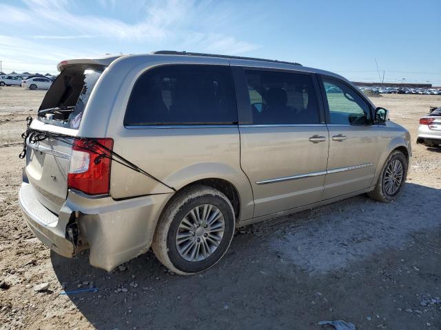 2C4RC1CGXDR682569 - 2013 CHRYSLER TOWN & COU TOURING L GOLD photo 3