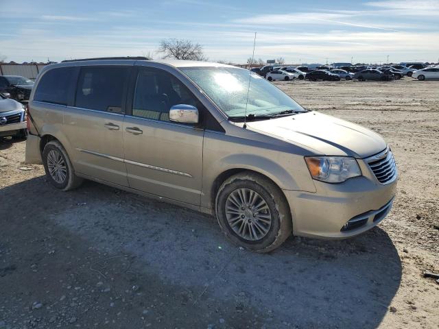 2C4RC1CGXDR682569 - 2013 CHRYSLER TOWN & COU TOURING L GOLD photo 4