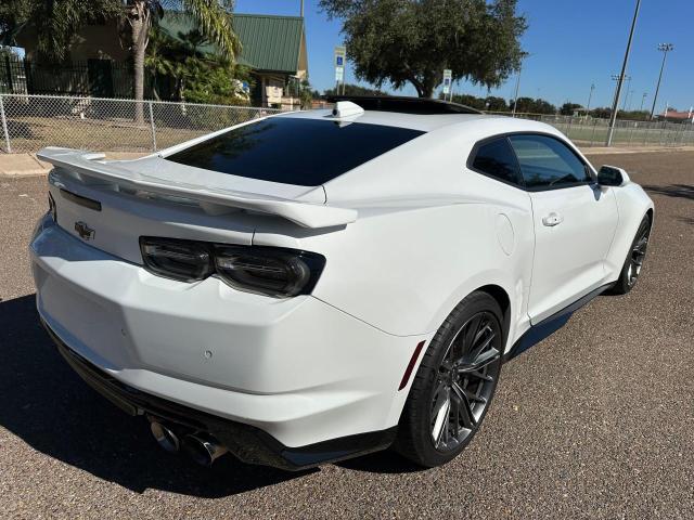 1G1FK1R61N0129527 - 2022 CHEVROLET CAMARO ZL1 WHITE photo 4