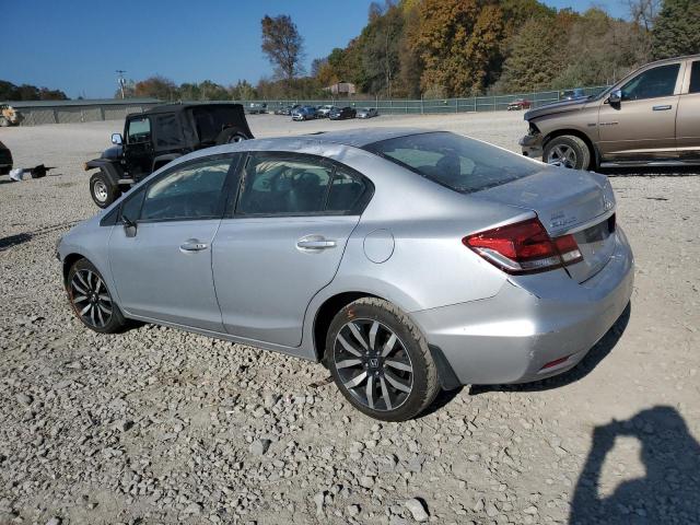 2HGFB2F90FH538516 - 2015 HONDA CIVIC EXL SILVER photo 2