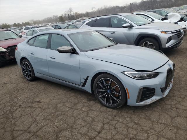 WBY33AW04RFR97434 - 2024 BMW I4 M50 GRAY photo 4