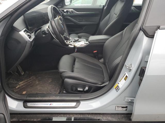 WBY33AW04RFR97434 - 2024 BMW I4 M50 GRAY photo 7