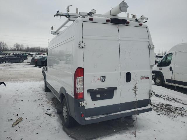 3C6TRVDG2HE520265 - 2017 RAM PROMASTER 2500 HIGH WHITE photo 2