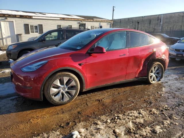 5YJYGDEE2LF034635 - 2020 TESLA MODEL Y RED photo 1