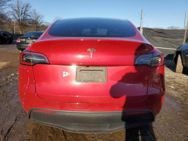 5YJYGDEE2LF034635 - 2020 TESLA MODEL Y RED photo 6