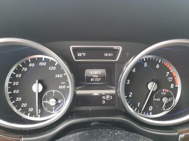 4JGDA5HB1DA118300 - 2013 MERCEDES-BENZ ML 350 4MATIC SILVER photo 9