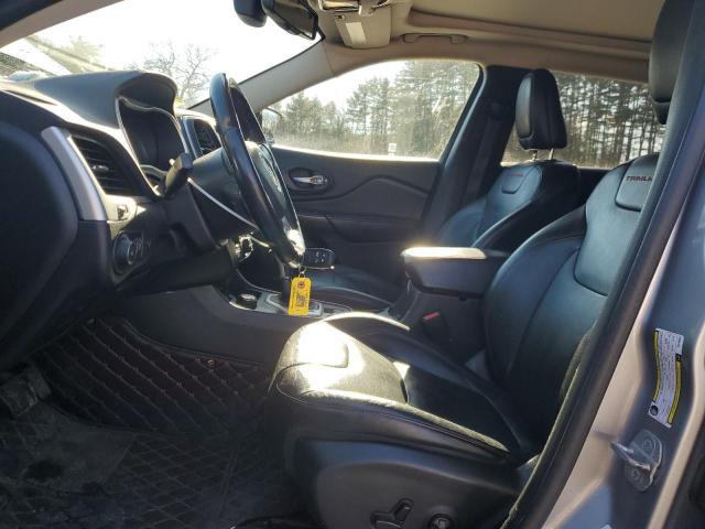 1C4PJMBS3EW180421 - 2014 JEEP CHEROKEE TRAILHAWK SILVER photo 7