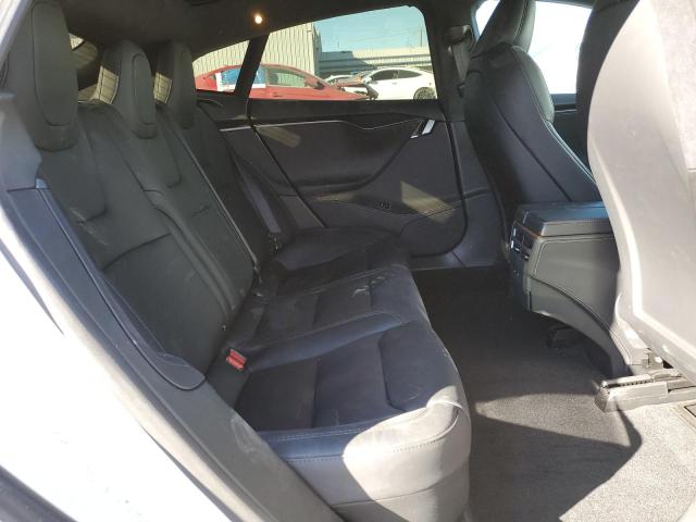 5YJSA1E2XMF427411 - 2021 TESLA MODEL S WHITE photo 10