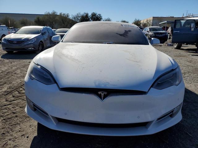 5YJSA1E2XMF427411 - 2021 TESLA MODEL S WHITE photo 5