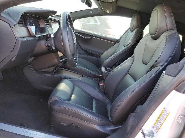 5YJSA1E2XMF427411 - 2021 TESLA MODEL S WHITE photo 7