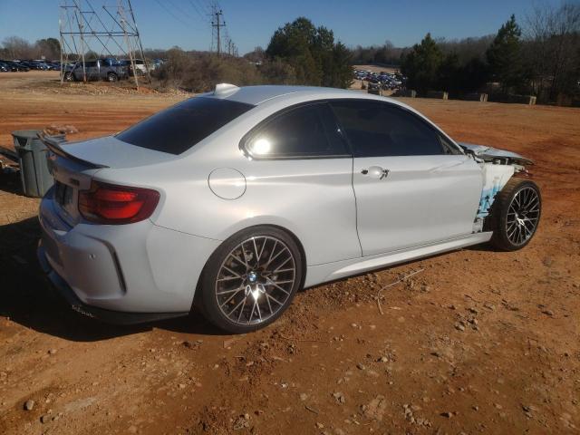 WBS2U7C02L7D76708 - 2020 BMW M2 COMPETITION WHITE photo 3