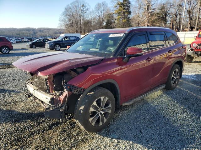 5TDHZRBH9LS506525 - 2020 TOYOTA HIGHLANDER XLE RED photo 1