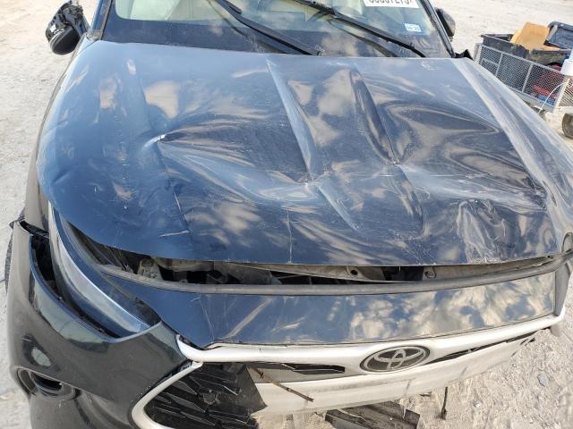 5TDGZRAH2NS141248 - 2022 TOYOTA HIGHLANDER XLE BLACK photo 12
