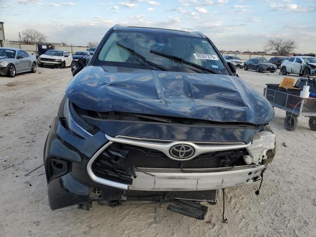 5TDGZRAH2NS141248 - 2022 TOYOTA HIGHLANDER XLE BLACK photo 5