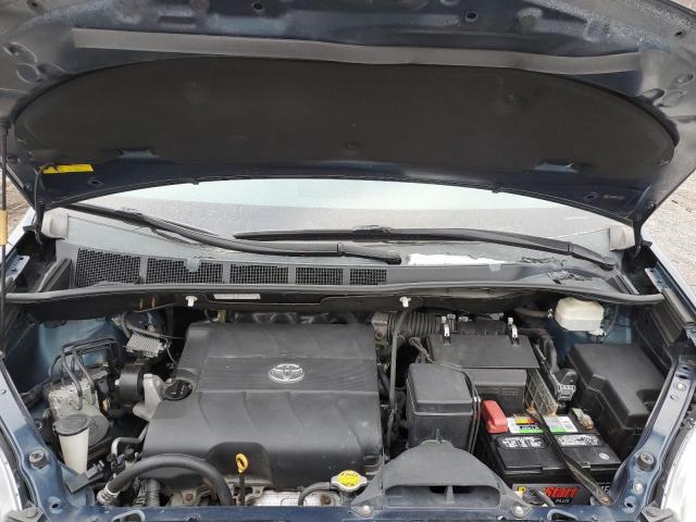 5TDKK3DC9CS237595 - 2012 TOYOTA SIENNA LE ლურჯი ფოტო 12