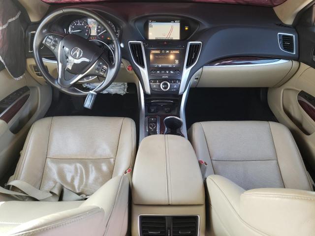 19UUB2F76HA001656 - 2017 ACURA TLX ADVANCE BLACK photo 8