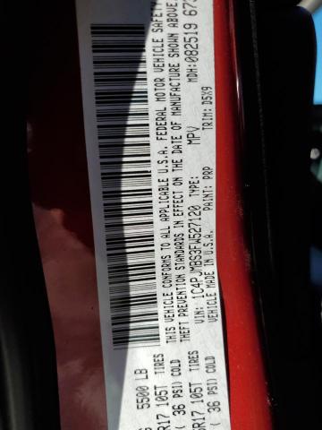 1C4PJMBS3FW527120 - 2015 JEEP CHEROKEE TRAILHAWK RED photo 13