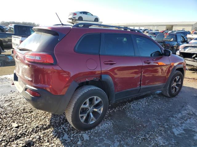 1C4PJMBS3FW527120 - 2015 JEEP CHEROKEE TRAILHAWK RED photo 3