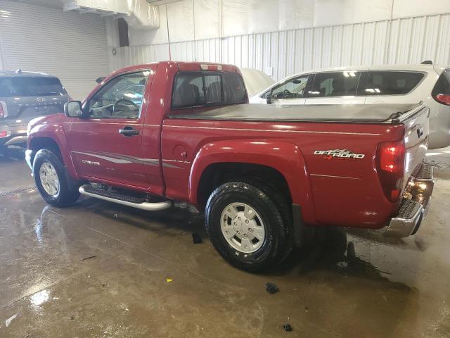 1GTDT146648150876 - 2004 GMC CANYON BURGUNDY photo 2