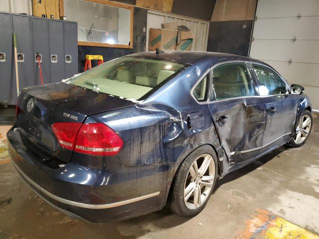 1VWCS7A39EC017522 - 2014 VOLKSWAGEN PASSAT SEL Mavi foto 3
