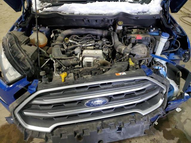 MAJ3P1TE5JC190468 - 2018 FORD ECOSPORT SE ლურჯი ფოტო 12