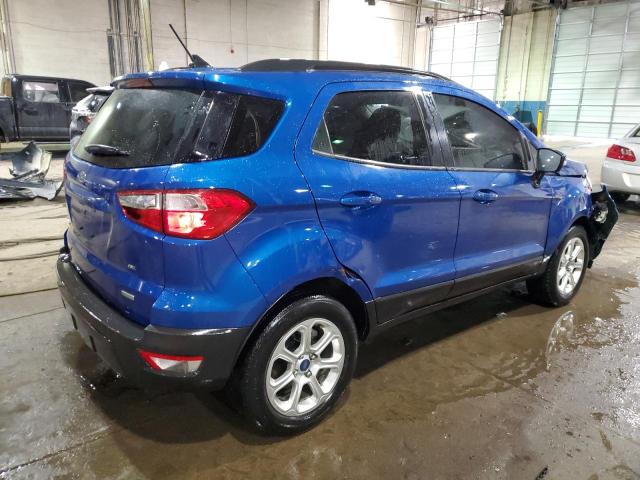 MAJ3P1TE5JC190468 - 2018 FORD ECOSPORT SE ლურჯი ფოტო 3
