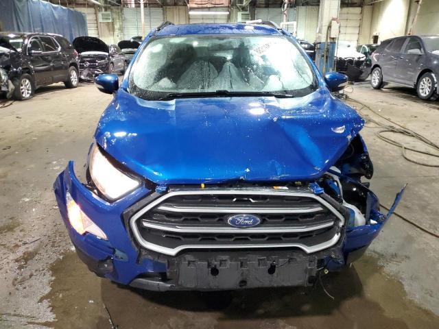 MAJ3P1TE5JC190468 - 2018 FORD ECOSPORT SE ლურჯი ფოტო 5