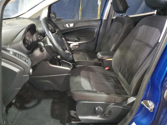 MAJ3P1TE5JC190468 - 2018 FORD ECOSPORT SE ლურჯი ფოტო 7