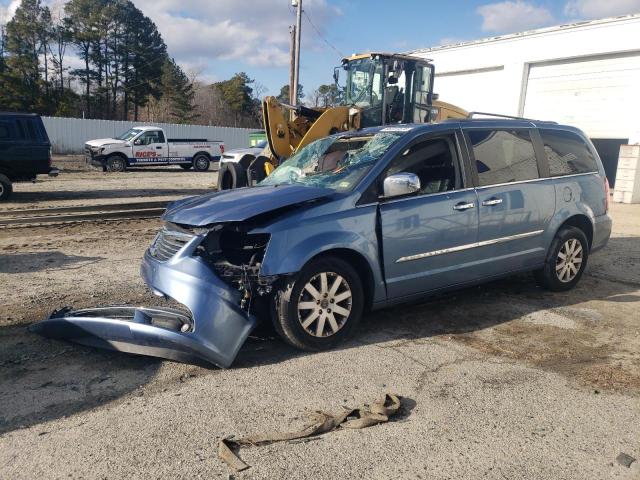 2A4RR8DG7BR759220 - 2011 CHRYSLER TOWN & COU TOURING L BLUE photo 1