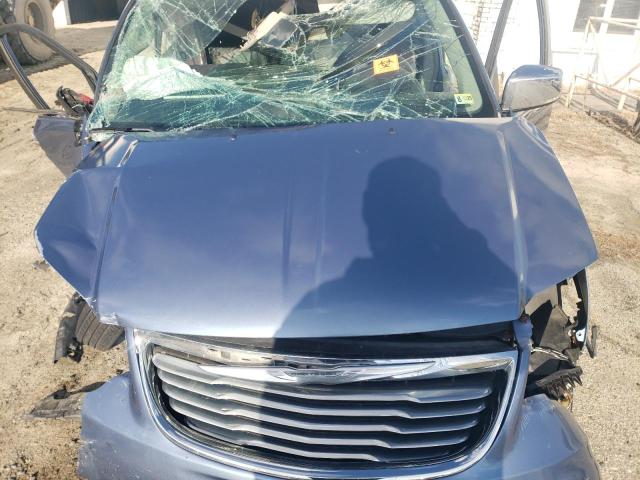 2A4RR8DG7BR759220 - 2011 CHRYSLER TOWN & COU TOURING L BLUE photo 12