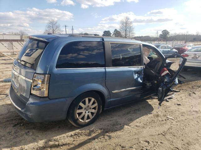 2A4RR8DG7BR759220 - 2011 CHRYSLER TOWN & COU TOURING L BLUE photo 3